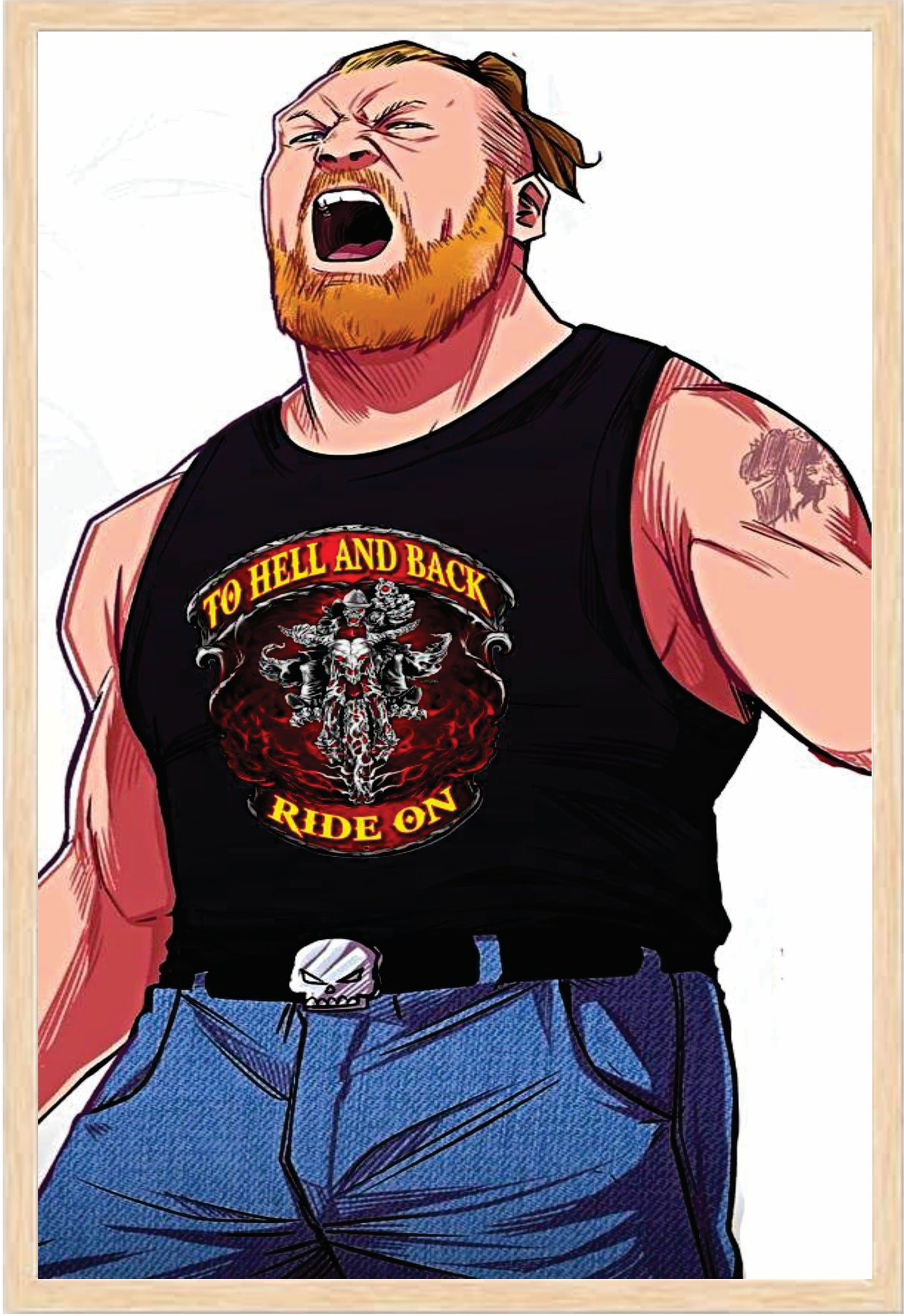 Brock Lesner Portrait