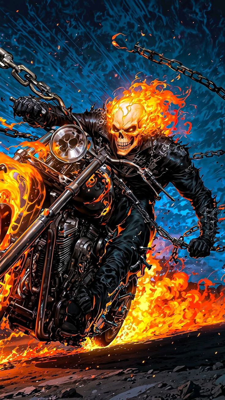 Ghost Rider Wall Art