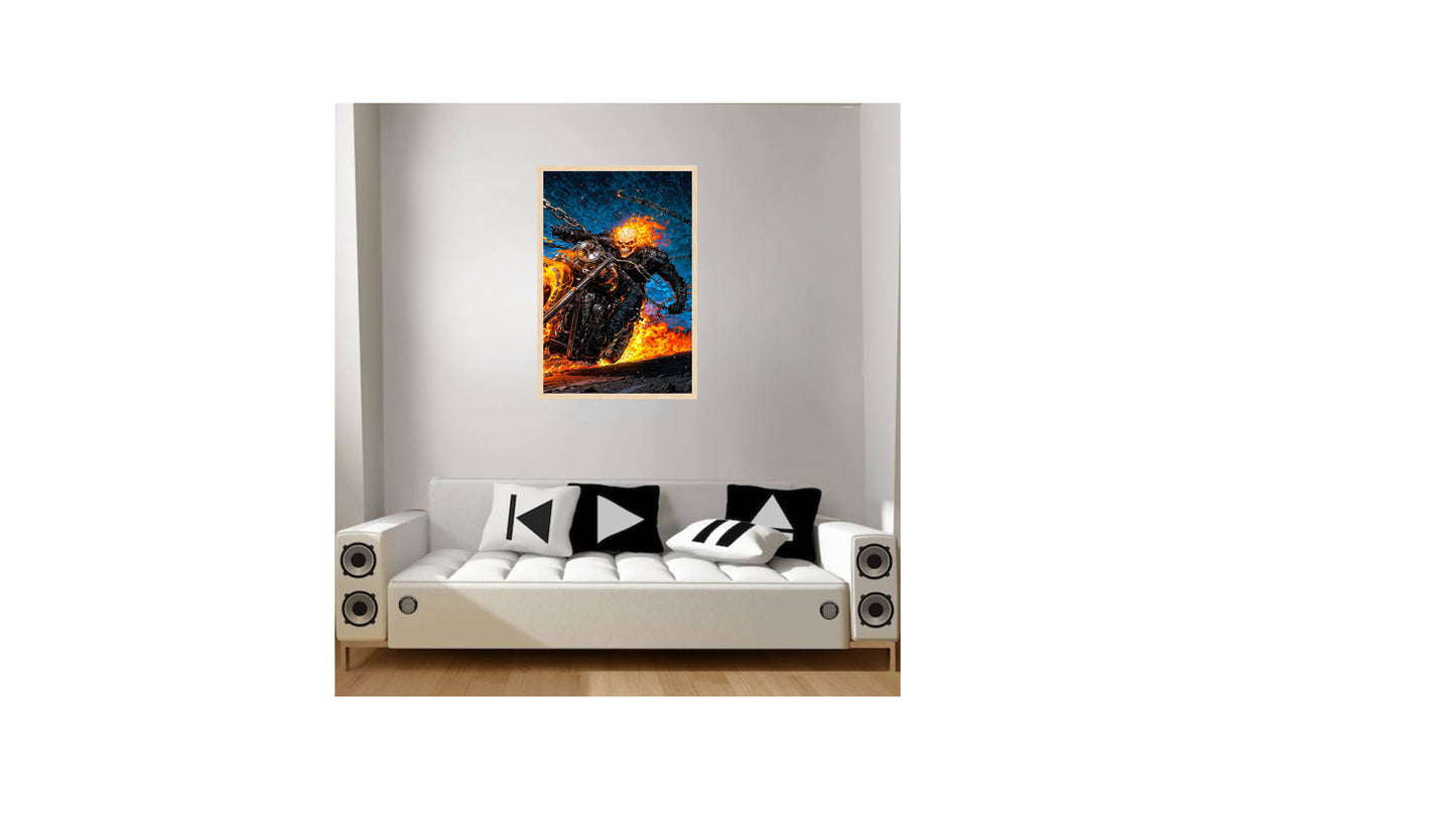 Ghost Rider Wall Art