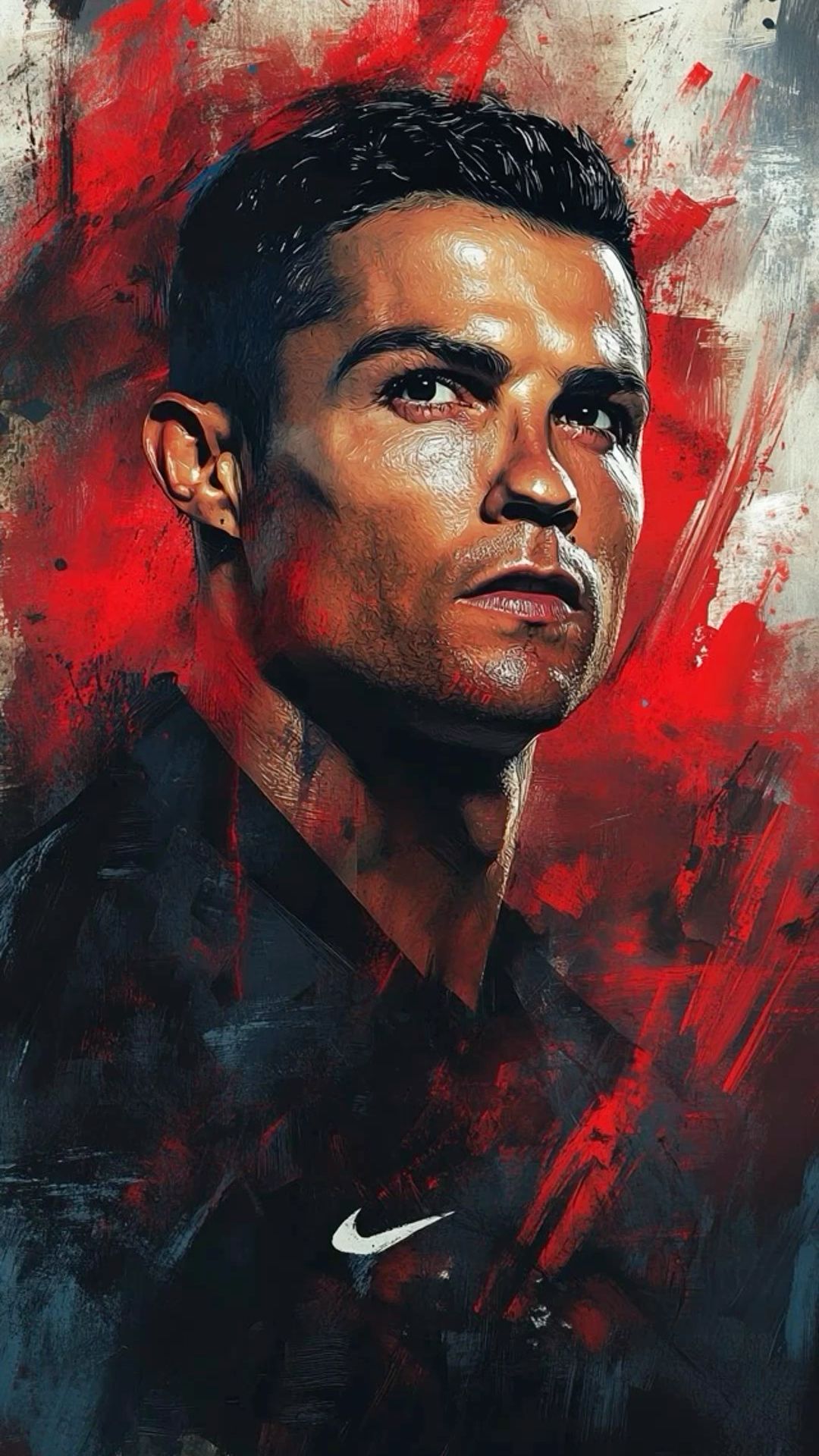 Cristiano Ronaldo Wall Portrait