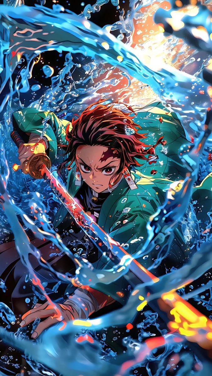 Tanjiro Kamado Wall Portrait
