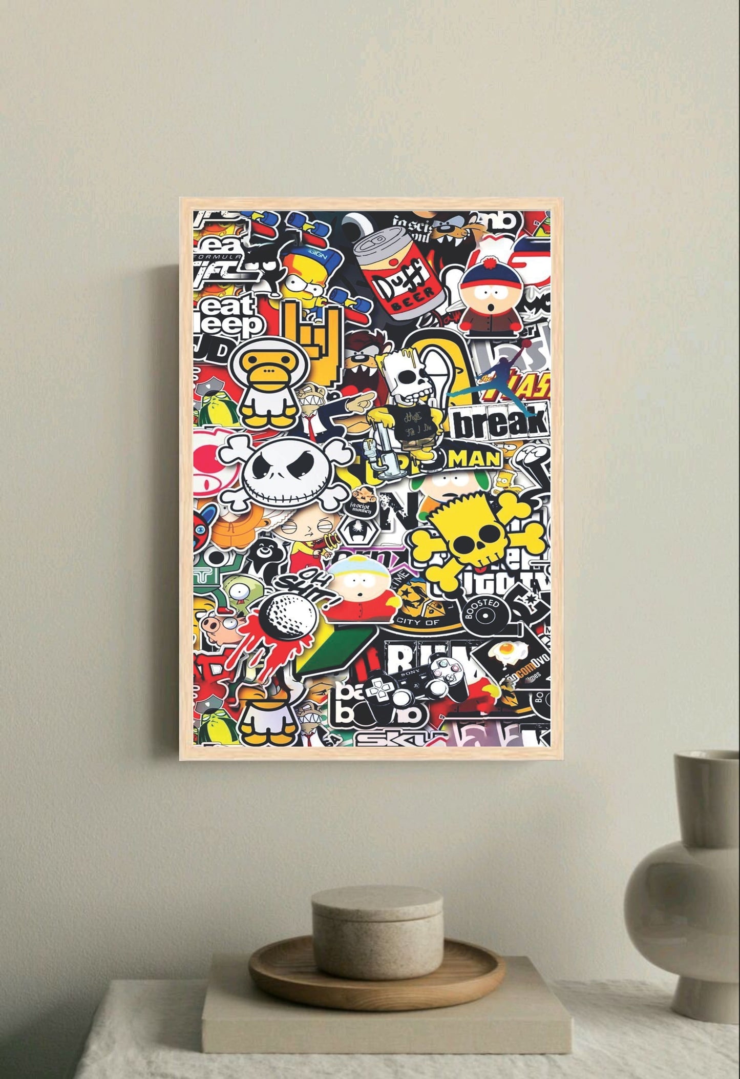 Crazy Wall Art Portrait