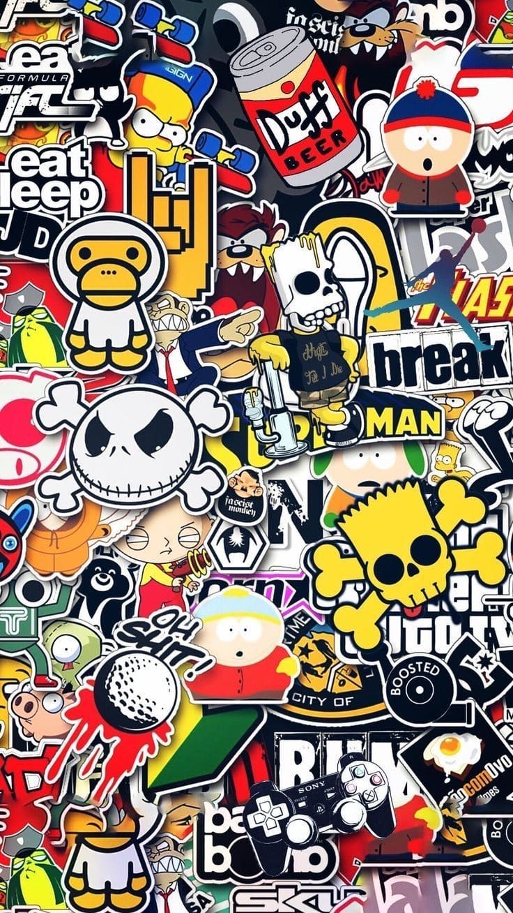 Crazy Wall Art Portrait