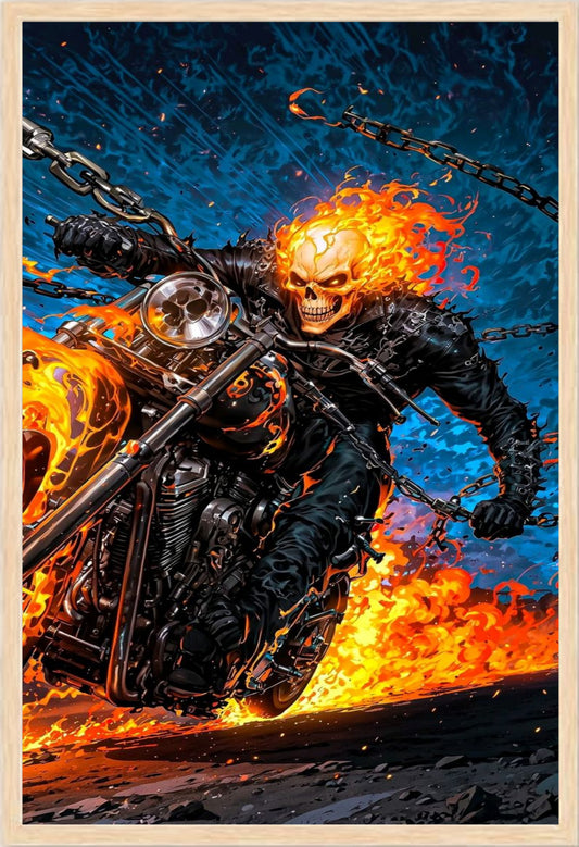 Ghost Rider Wall Art