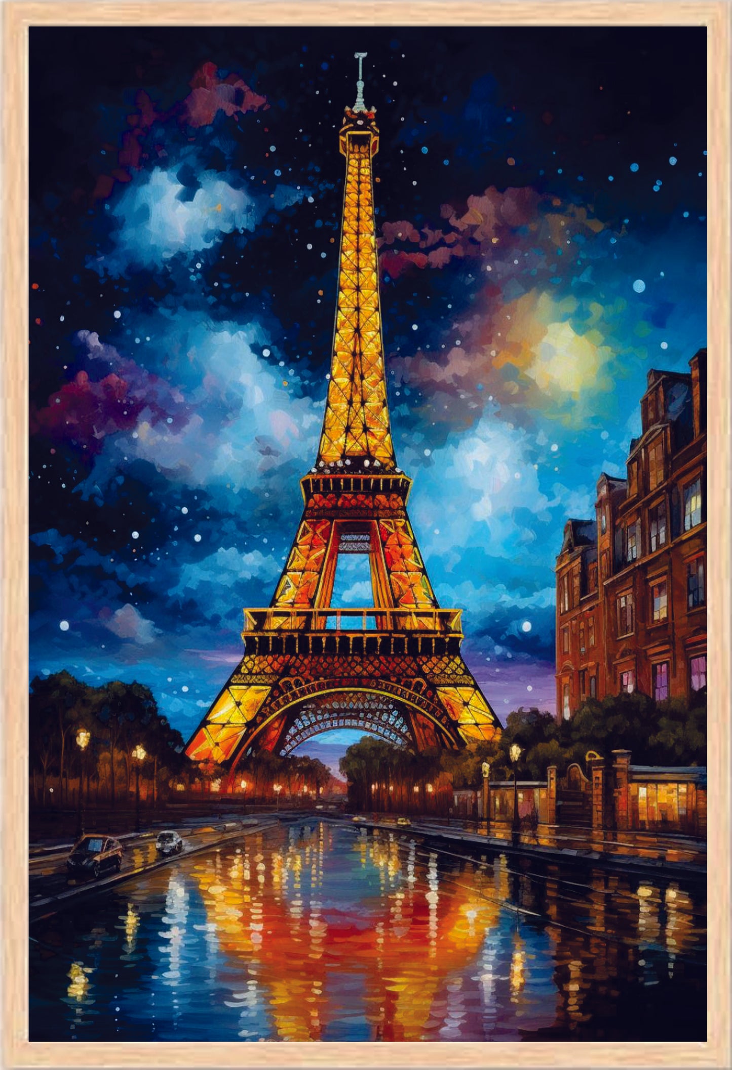 Eiffel Tower portrait