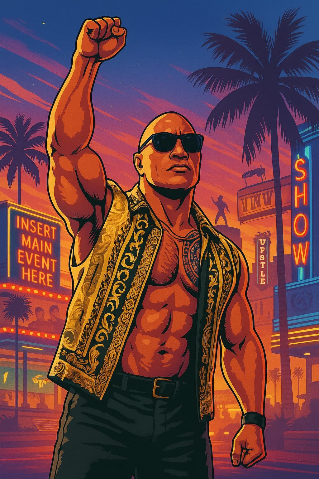 The Rock Portrait